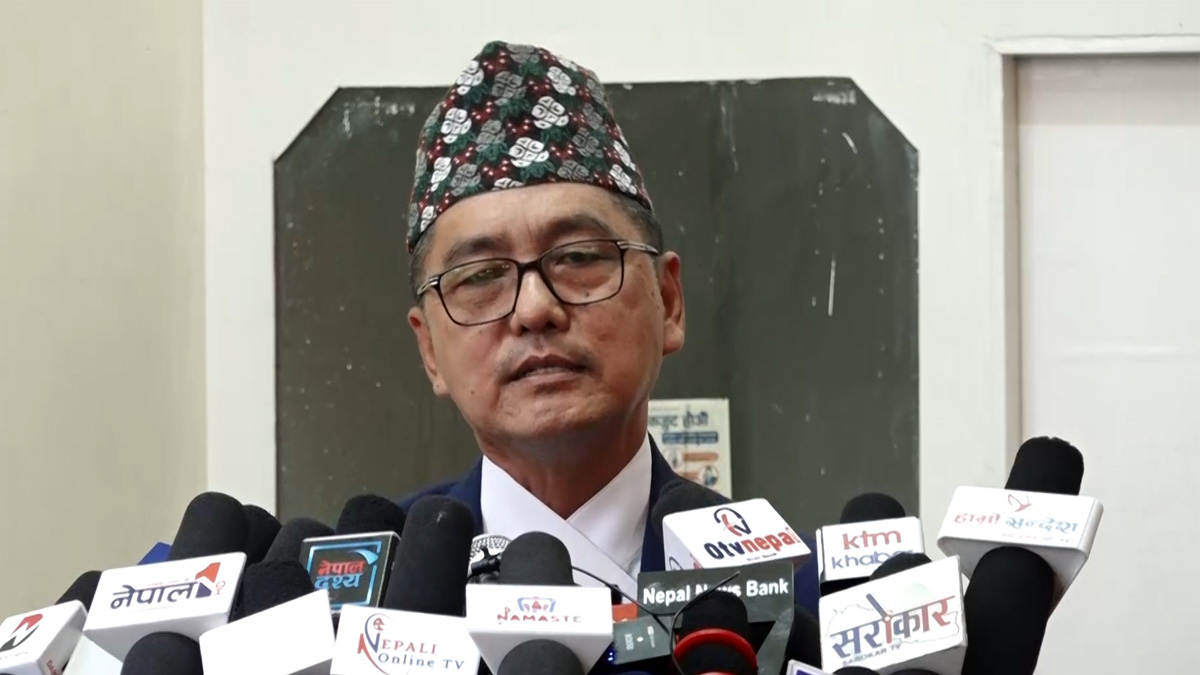 संघीयताप्रति जनताको वितृष्णालाई संस्थागत गर्न ढिलाई गर्दैनौ : अध्यक्ष लिङ्देन